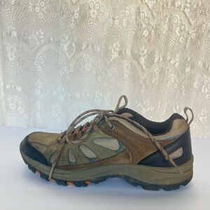 Merona Mens Brown Leather Hiking Shoes  Size: 8,5 JC32-14